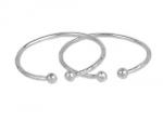 Sterling Silver (.925) West Indian Bangles - Ball