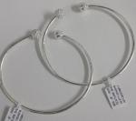 Sterling Silver West Indian Bangles - Texture Ball